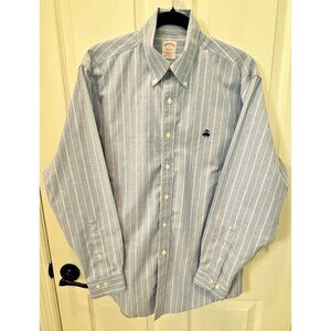 Brooks Brothers The Original Polo Shirt All Supima Cotton L/S Button Down Medium